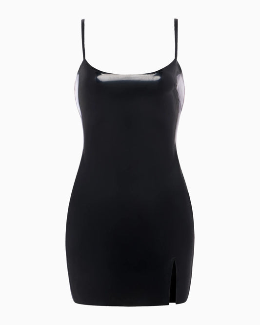 Luxe Latex Mini Dress